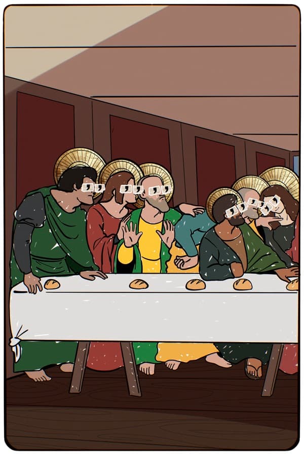 The Last Supper, Panel I